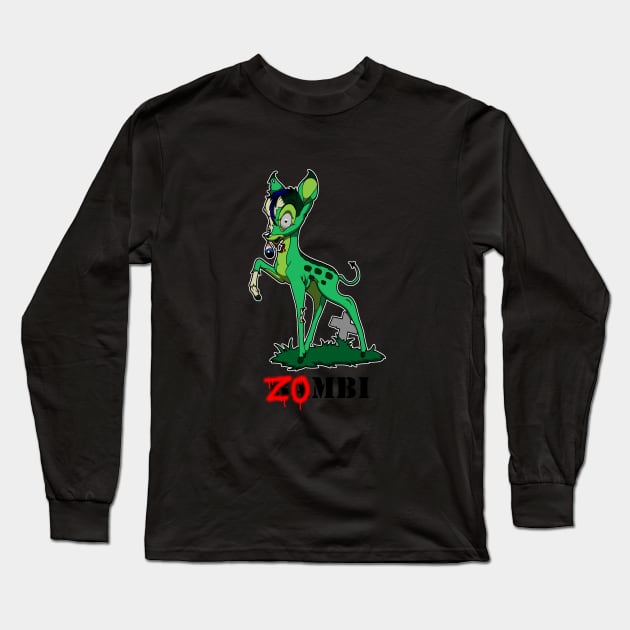 Zambie Long Sleeve T-Shirt by yayzus